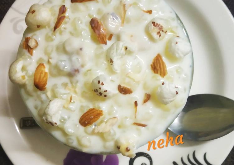 Sabudana Dry fruits Kheer for Fasting😋😋