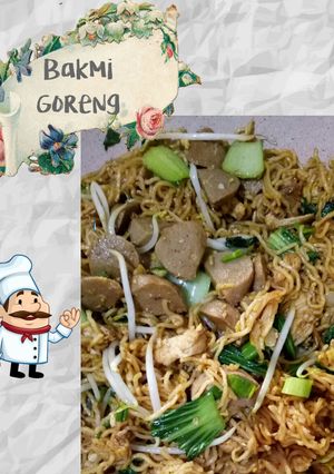 Foto resep Bakmi Goreng Ayam Bakso