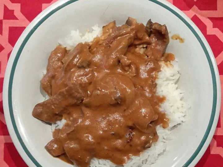 Easy Steps to Prepare Beef stroganoff the  Makes Drooling Really delicious