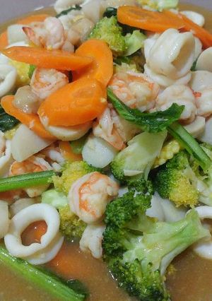 Foto resep Capcay Seafood