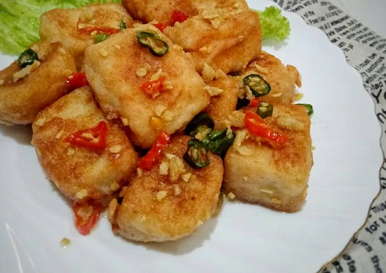 Tahu Crispy Cabe Garam