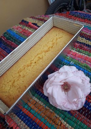 Una foto de Budín de naranja