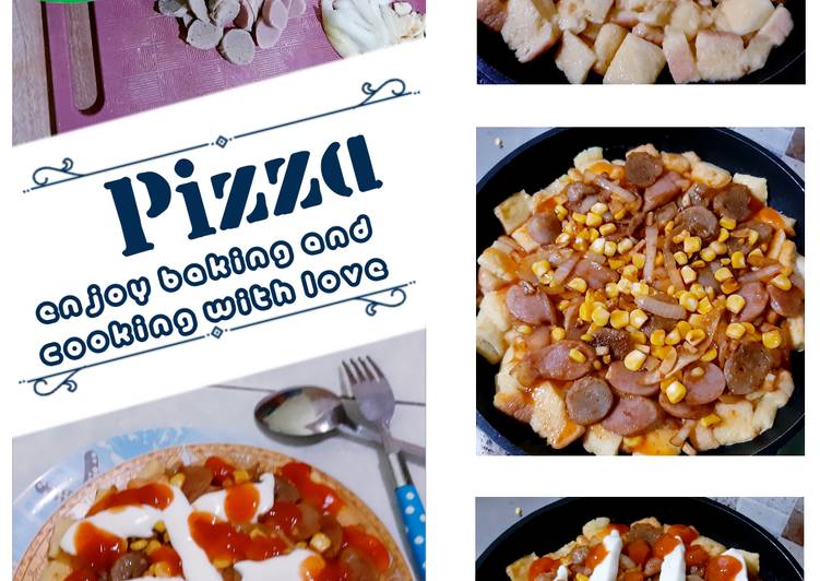 Resep Pizza roti tawar, Enak Banget