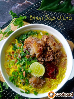 Gambar Bihun sup Utara