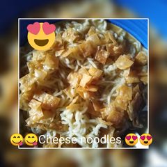 A picture of Spicy Cheesey noodels.