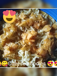 A picture of Spicy Cheesey noodels.