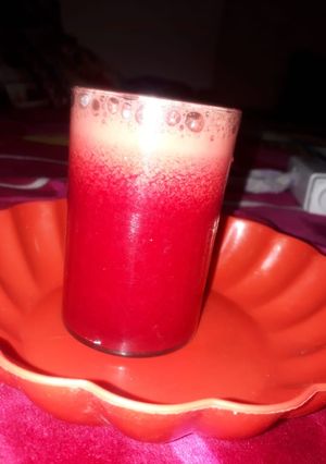 A picture of Carrot juice.