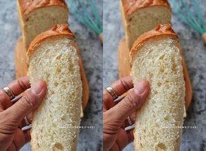 Foto resep Basic Milk Bread (Resep Roti Tawar, Empuk!)