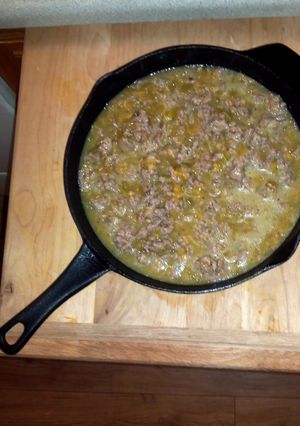 A picture of italian sausage frittata.