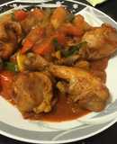 Gà kho cay (닭볶음탕)