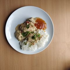 A picture of Ginger Chicken.