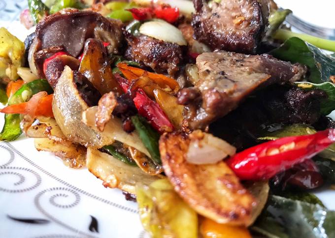 Resep Gongso hati ayam 🤤, Menggugah Selera