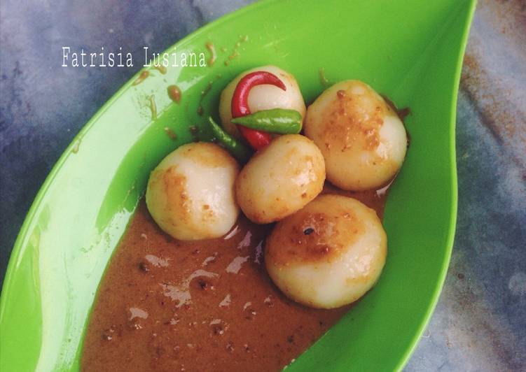 Resep Cilok Saus Kacang II, Bisa Manjain Lidah