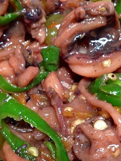 Foto resep Tumis cumi-cumi cabai hijau