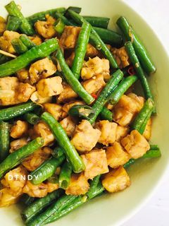 Foto resep Oseng Kacang Panjang Tempe