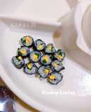 Kimbap mini cho bé ăn dặm