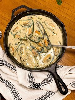 Foto resep Mussels Lemon Garlic Butter Sauce