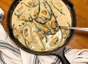 Foto resep Mussels Lemon Garlic Butter Sauce