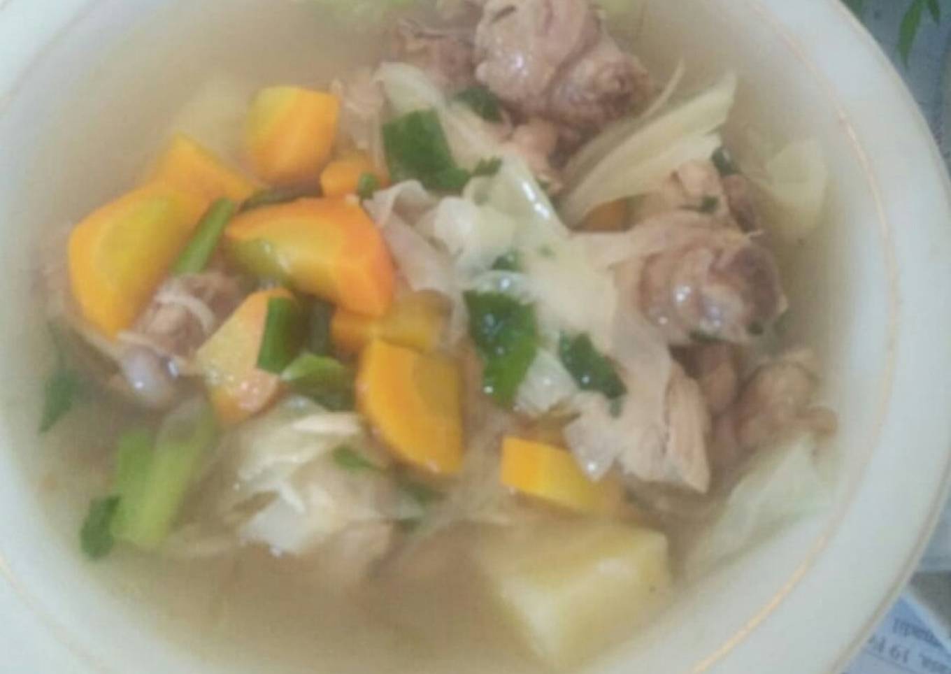 Sop Ayam Kampung