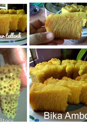 Foto resep Bika Ambon Rumahan (Resep Irit)