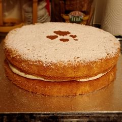Victoria Sponge Cake A picture of Victoria Sponge Cake.