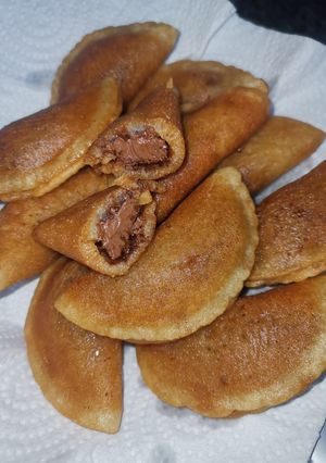 صورة لوصفة قطايف بالشيكولاتة