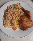 Salada de Couscous com Tomate e Milho