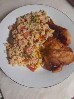 Foto de Salada de Couscous com Tomate e Milho
