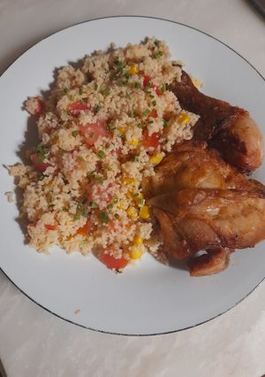 Foto de Salada de Couscous com Tomate e Milho