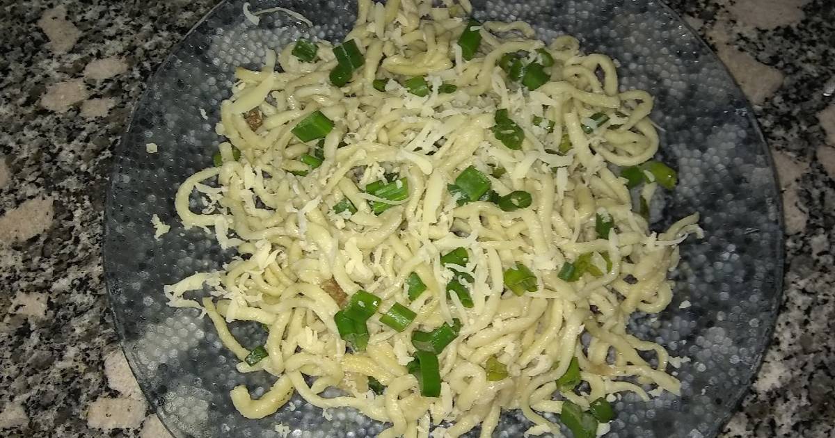 Fideos con crema de leche 393 recetas caseras Cookpad