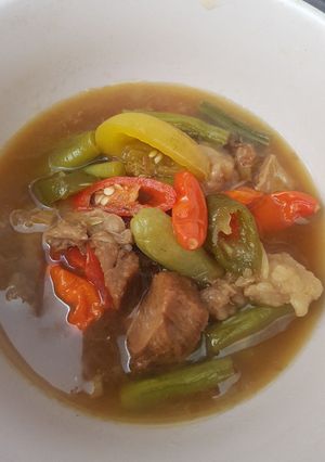 Foto resep Asem Asem Daging Buncis