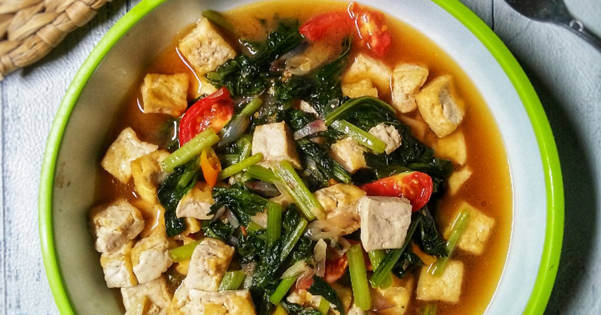 Resep Tumis Tahu Sawi Saus Tiram Oleh Agustin Nur Hasanah Cookpad