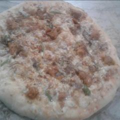 Naan pizza A picture of Naan pizza.