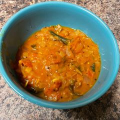 A picture of Tomato Thokku.