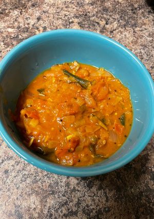 A picture of Tomato Thokku.