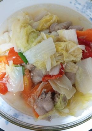 Foto resep Tumis Sawi Putih Kuah Bening