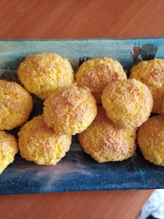 Una foto de Sultanas de coco o cocaditas