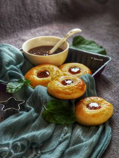عکسی از دستور نان مربایی