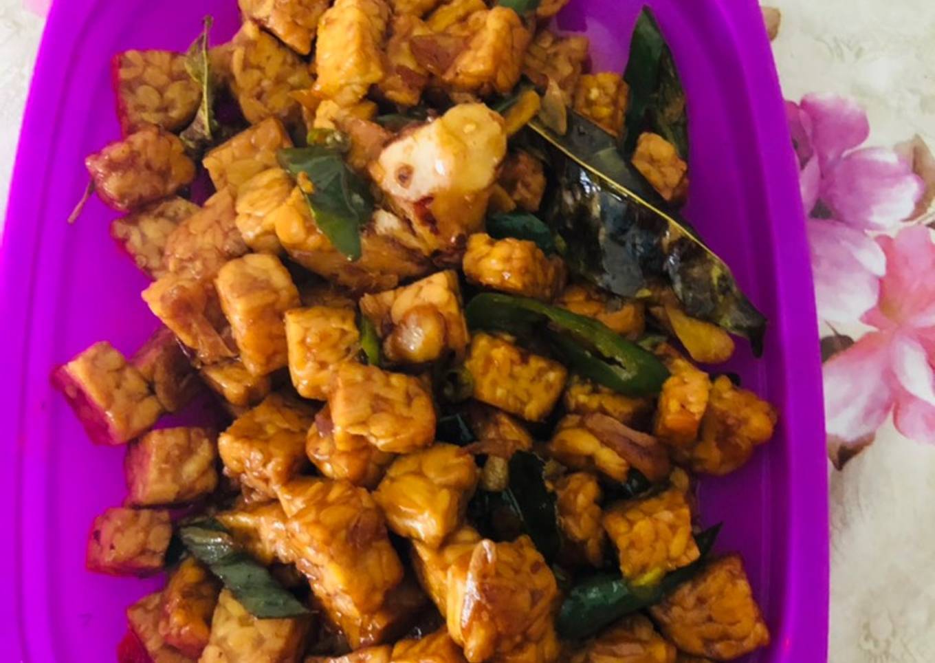 Tempe orek sederhana