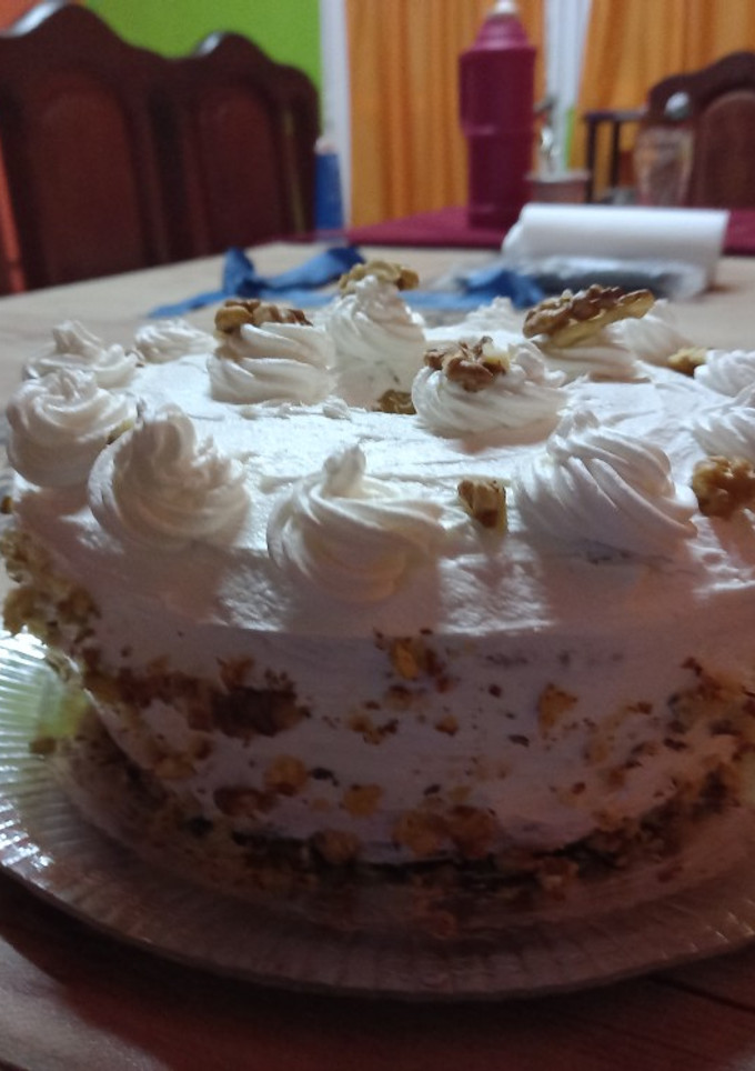 Una foto de Carrot cake