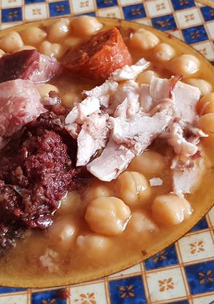 Una foto de Cocido de Garbanzos (a mi manera)