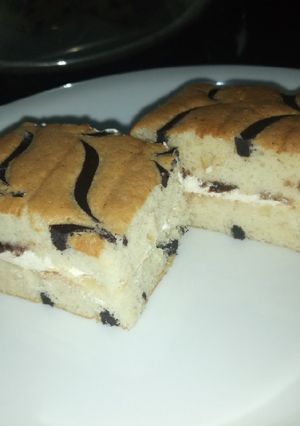 A picture of Zebra cake.