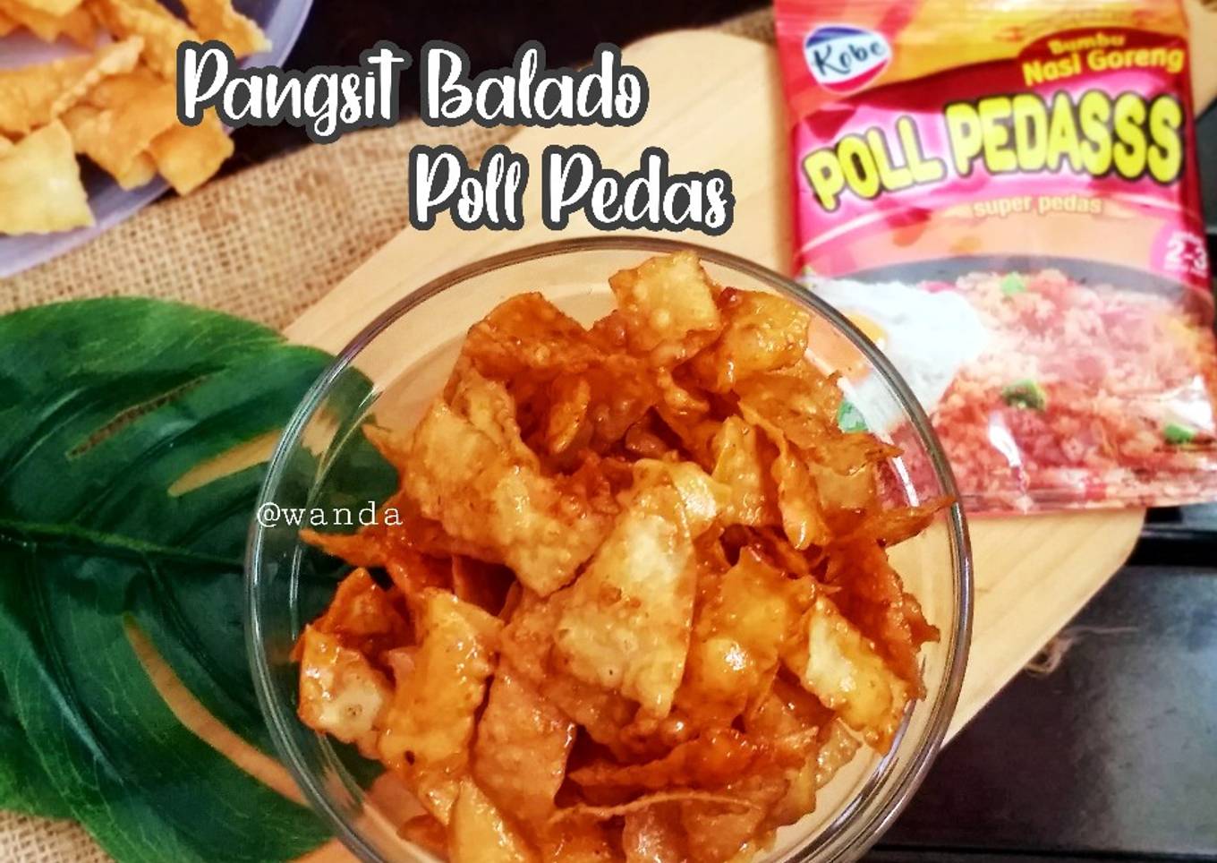 Pangsit Balado Poll Pedas