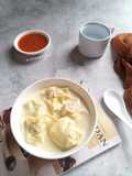 445. Pangsit Kuah Keju Creamy