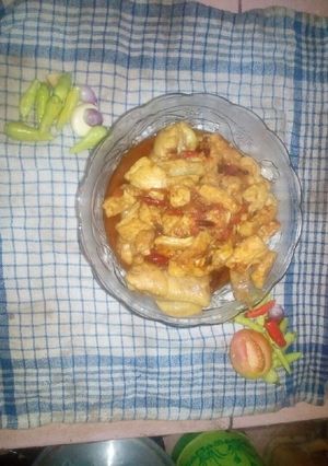 Foto resep Sayap ayam dan tahu pedas simpel