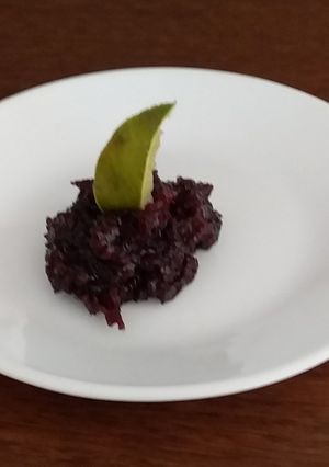 Una foto de Dulce de mora