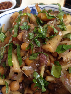 A picture of Braised Parsnips with Dates.