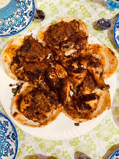 صورة لوصفة دجاج مشوي مدخن ❤️