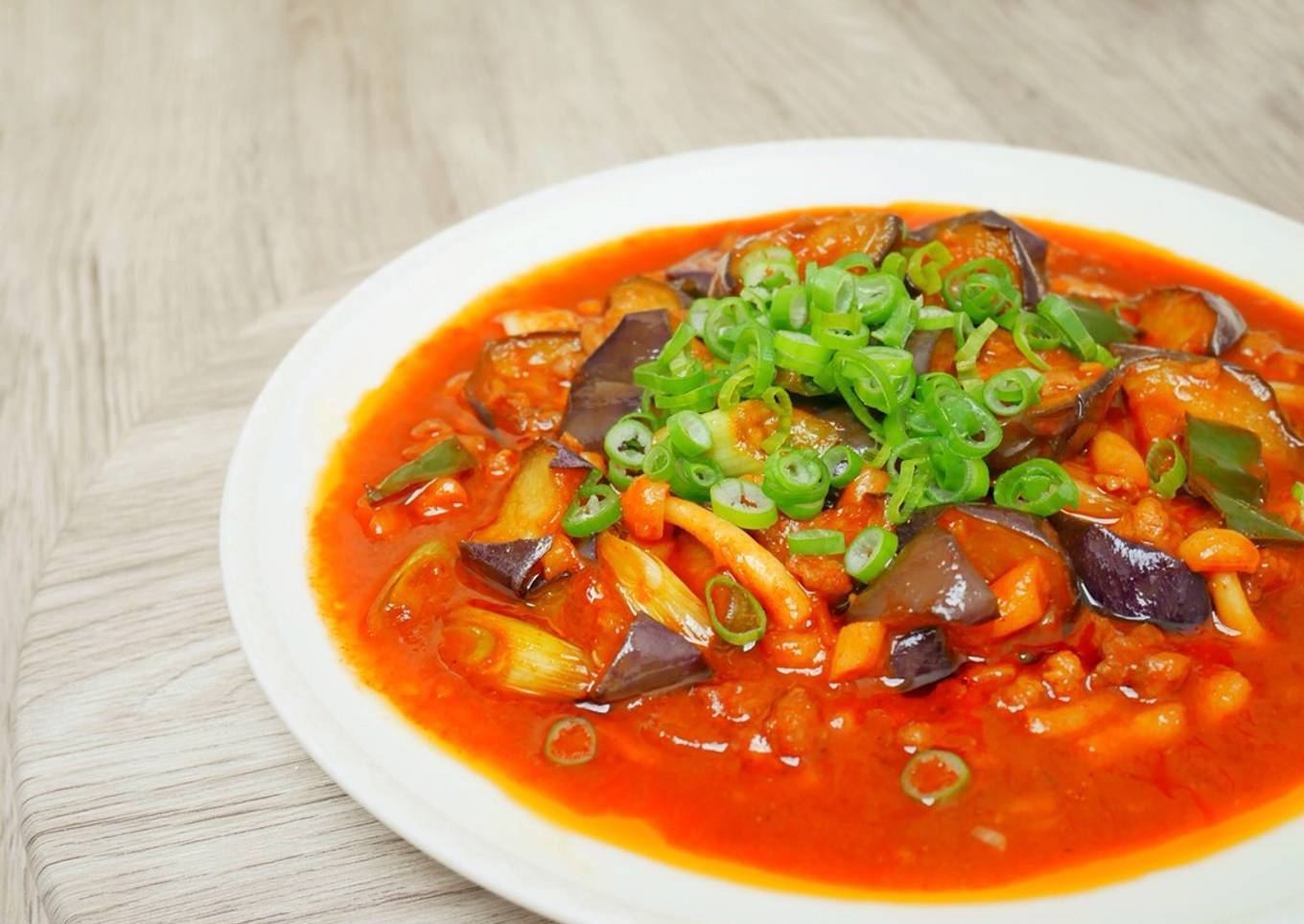 Mapo Nasu chinese style recipe (Mapo Terong)