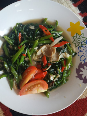 Langkah Mudah untuk Menyiapkan Tumis kangkung andalan keluarga, Enak Banget